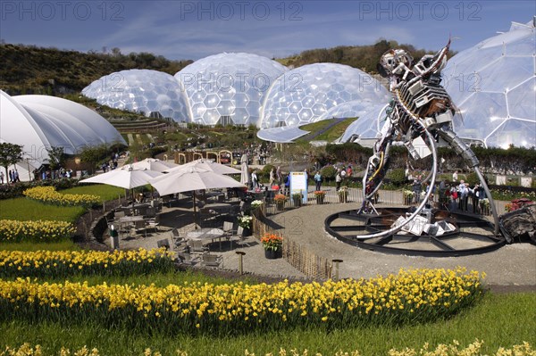 Eden Project, near St Austell, Cornwall.