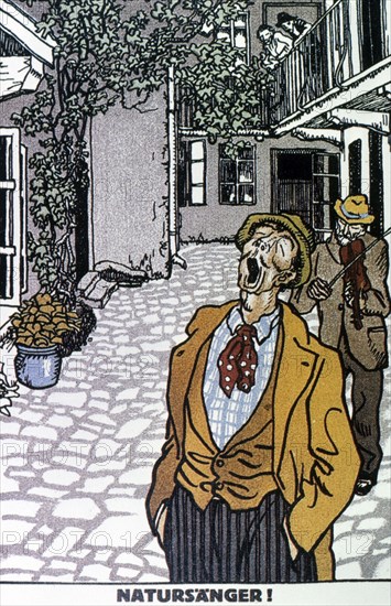 'Natursänger', c1905-1915. Artist: Moritz Jung