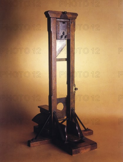 Guillotine. Artist: Unknown