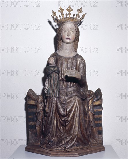 Maria Misericordia, casket madonna, Misterhult Church, Sweden, late 15th century. Artist: Lars Germundsson