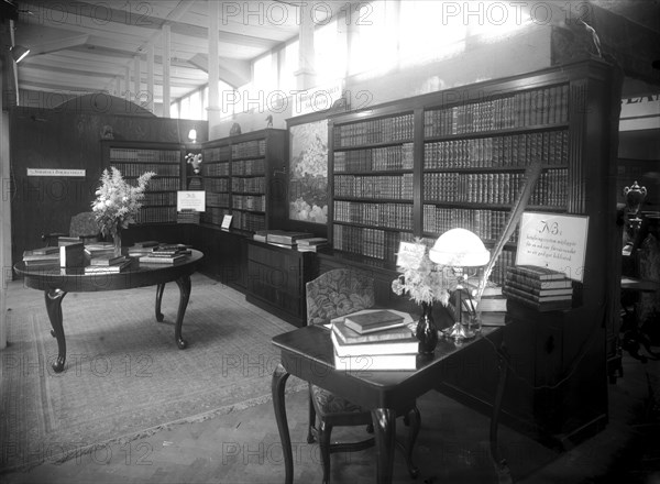 Exhibition of rare books, Landskrona, Sweden, 1929. Artist: Unknown