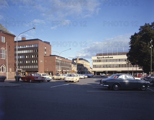The town of Nässjö, Sweden, 1970s. Artist: Torkel Lindeberg