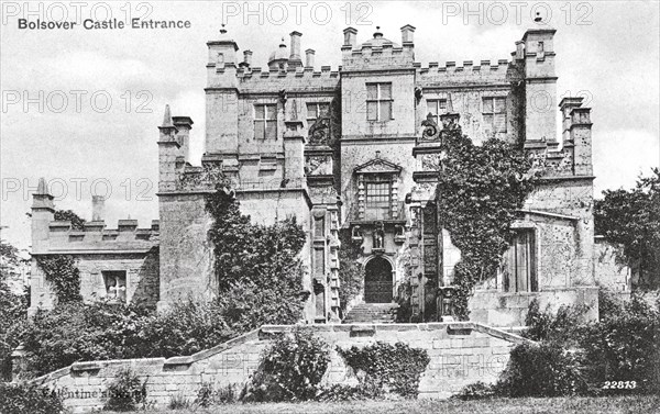 Entrance of Bolsover Castle, Derbyshire. Artist: Unknown