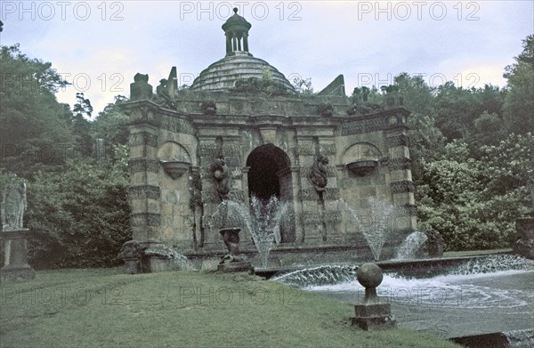 The Cascade House, Chatsworth House Gardens, Derbyshire, c1980s(?).  Artist: Richard Williams