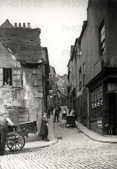 Drury Hill, Nottingham, Nottinghamshire, 1906. Artist: Unknown