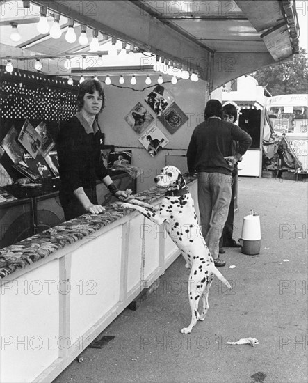 Goose Fair, Forest Recreation Ground, Nottingham, Nottinghamshire, 1975. Artist: James Snowden