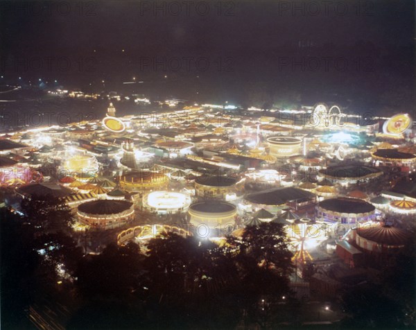 Goose Fair, Forest Recreation Ground, Nottingham, Nottinghamshire, 1973. Artist: WE Middleton & Son