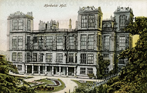 Hardwick Hall, Derbyshire, c1904. Artist: Unknown