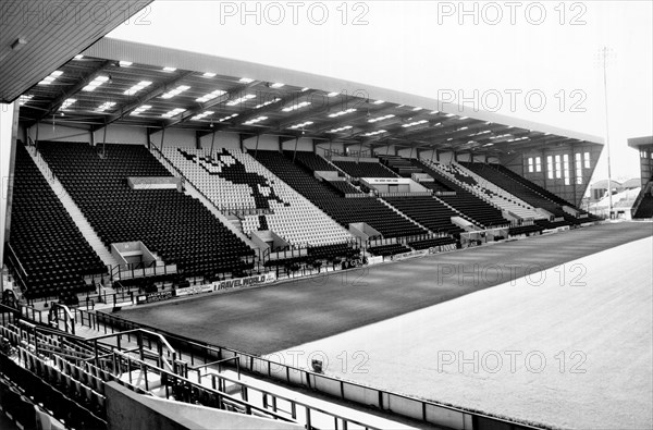 Notts County Football Club stadium - Derek Pavis stand, 1995. Artist: Ian Brown