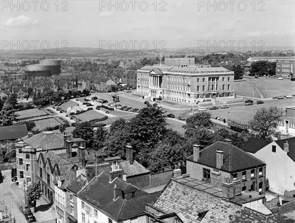 Town Hall, Chesterfield, Derbyshire, 1960s. Artist: R Wilsher