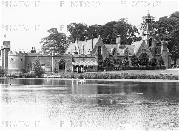 Stables and fort, Newstead Abbey, Nottinghamshire, c1950s. Artist: AW Bourne