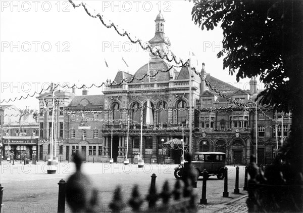 The Town Hall, Retford, Nottinghamshire, 1937. Artist: Unknown