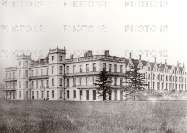 Welbeck Abbey, Nottinghamshire, c1885. Artist: Unknown