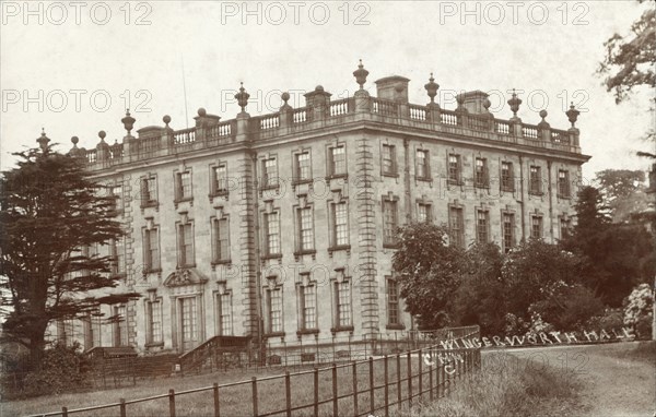 Wingerworth Hall, Derbyshire, c1900. Artist: Unknown