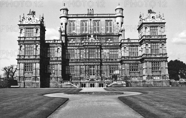 Wollaton Hall, Nottingham, Nottinghamshire, April 1975. Artist: MW Barley