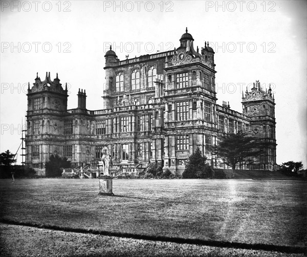 Wollaton Hall, Nottingham, Nottinghamshire, c1865. Artist: Samuel Bourne