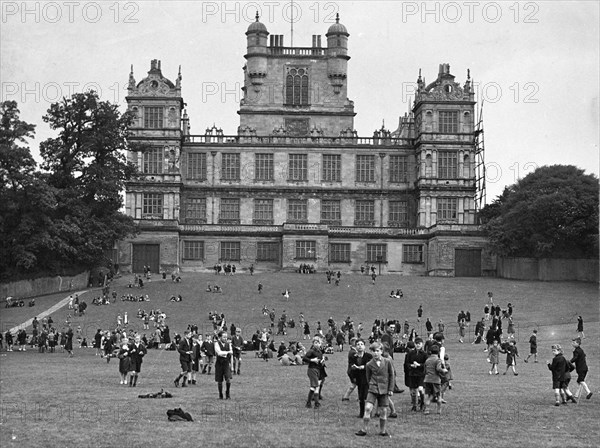 Wollaton Hall, Nottingham, Nottinghamshire, mid 20th century(?). Artist: Unknown