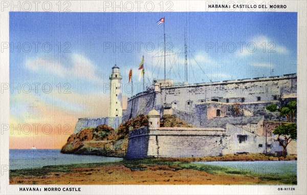 Morro Castle, Havana, Cuba, 1940. Artist: Unknown