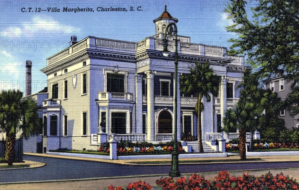 Villa Margherita, Charleston, South Carolina, USA, 1940. Artist: Unknown