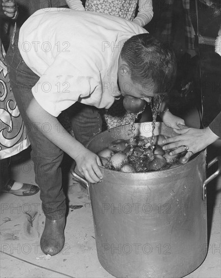 Halloween festivities, Fort Sheridan, Illinois, USA, 1970. Artist: SP5 Bond