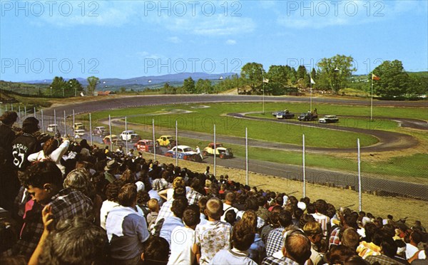 Thunder Road International Speedbowl, Barre, Vermont, USA, 1962. Artist: Unknown