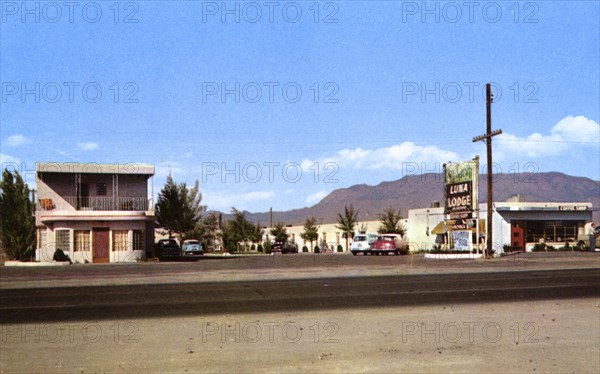 Luna Lodge, Albuquerque, New Mexico, USA, 1943. Artist: Unknown