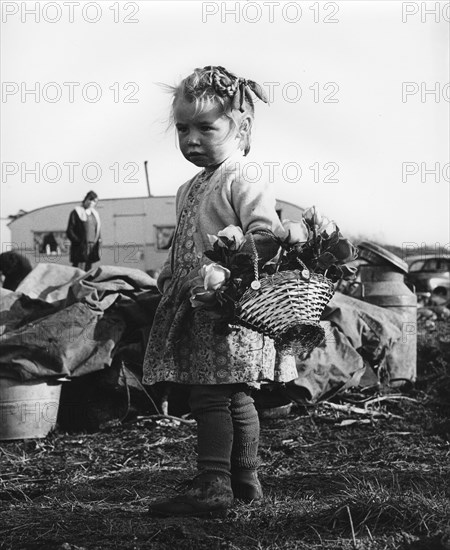 Gypsy girl, 1960s.