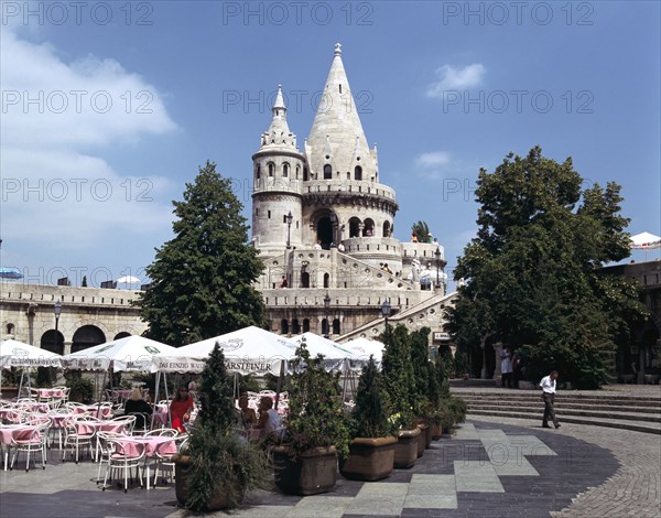 Fishermen's Bastion, Budapest, Hungary.