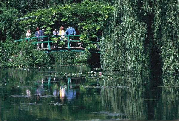 Lily Pond, Monet's House, Giverny, France.