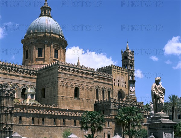 Cathedral, Palermo, Sicily, Italy.