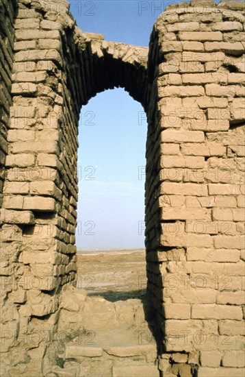 Shrine of Justice (detail), Ur, Iraq, 1977.