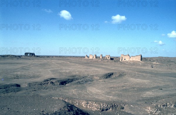 Ruins of the Caliph's Palace, Samarra, Iraq, 1977.