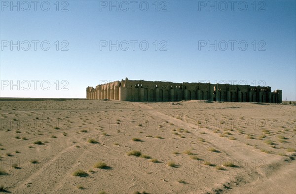 Fortress of Al Ukhaidir, Iraq, 1977.