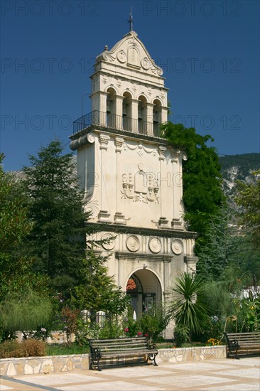 Monastery of Agios Gerasimos, Kefalonia, Greece.