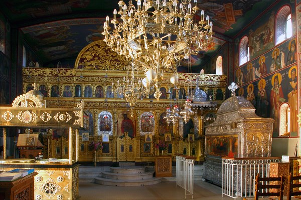 Monastery church of Agios Gerasimos, Kefalonia, Greece.