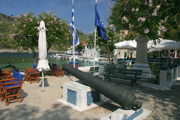 Waterfront, Assos, Kefalonia, Greece.