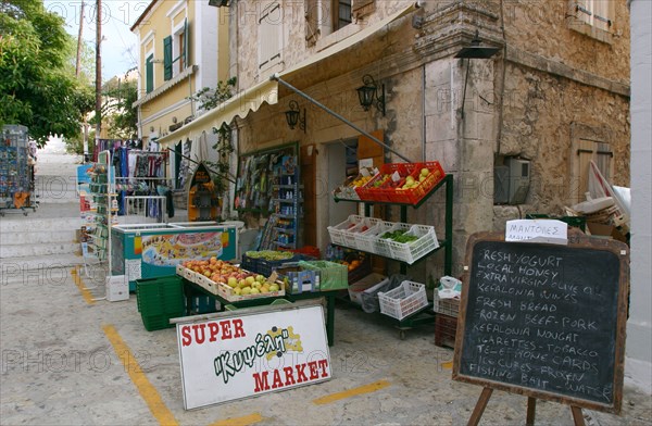Shop, Fiskardo, Kefalonia, Greece.