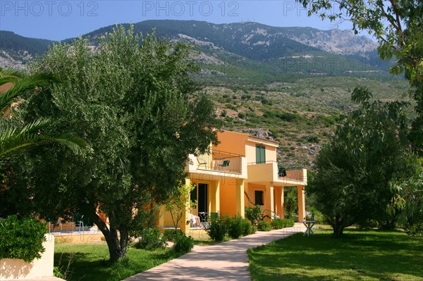 Holiday apartments, Lourdas, Kefalonia, Greece.