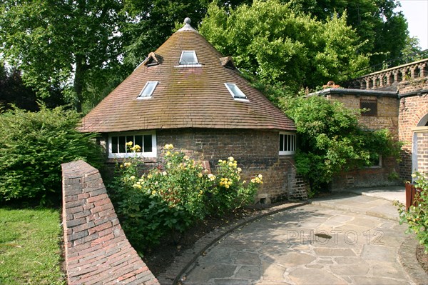 Ice house, Holland Park, London. Artist: Peter Thompson.