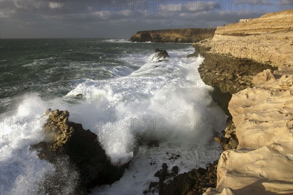 Coastline near Puerto de la Pena, Ajuy, Fuerteventura, Canary Islands.