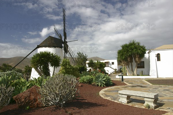 Windmill, Antigua, Fuerteventura, Canary Islands.