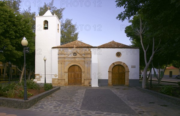 Iglesia de Nuestra Senora de la Regla, Pajara, Fuerteventura, Canary Islands.