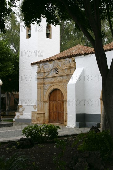 Iglesia de Nuestra Senora de la Regla, Pajara, Fuerteventura, Canary Islands.