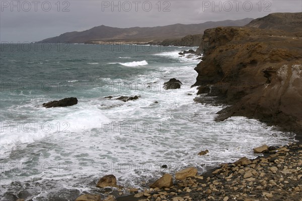 Playa de la Pared, Fuerteventura, Canary Islands.