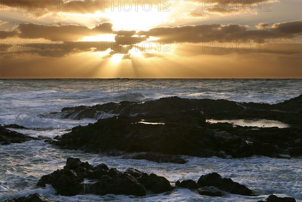 Seascape, Fuerteventura, Canary Islands.