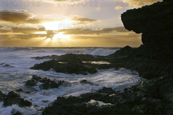 Seascape, Fuerteventura, Canary Islands.