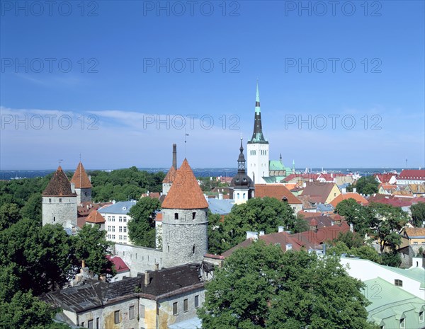 St Olav's Church, Tallinn, Estonia.