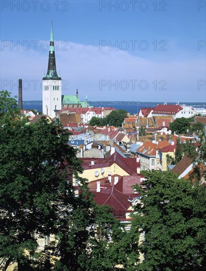 St Olav's Church, Tallinn, Estonia.