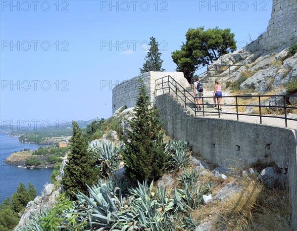 St Anne's Venetian Fortress, Sibenik, Croatia.