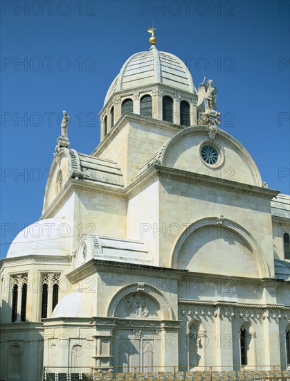 Sibenik cathedral, Croatia.